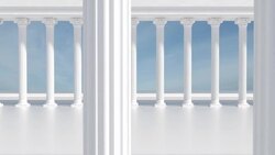 Columns | Loopable Stock Footage