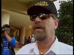 Bikers arrive for Vietnam veterans' motorcycle rally News Clip