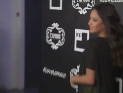 Shay Mitchell at L'Amour By Nanette Lepore For JCP Launch Party Stock Footage