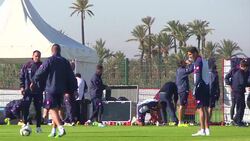 CLEAN : San Lorenzo gets ready to play Real Madrid News Clip