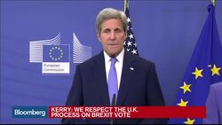 Kerry: U.S. Cares About a Strong European Union News Clip