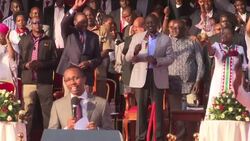 Kenyan president attends Mass in lead up to vote Instructional Video