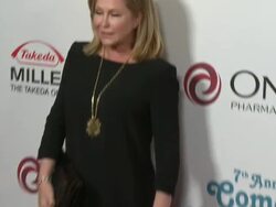 Kathy Hilton at International Myeloma Foundation 7th Annual Comedy Celebration Benefiting the Peter Boyle Research Fund & Supporting The Black Swan Research Initiative, Los Angeles, CA, 11/09/13 Stock Footage