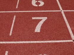 Track running Stock Footage