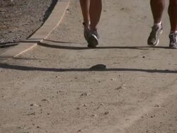 Jogging Stock Footage