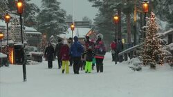Santa Claus makes final preparations in Lapland before heading off on Christmas Eve News Clip