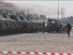 Final preps for WC final, military, police, medics at Soccer City News Clip