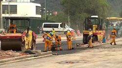 Rio Olympic Games 2016 Construction. News Clip