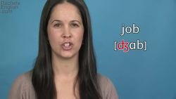 How to Pronounce JOB -- American English Word of the Week! Instructional Video