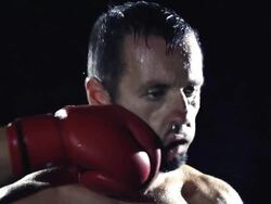 HD SUPER SLOW MO: Get Punched In The Face Stock Footage