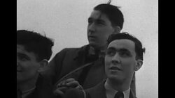 WWII tanks demonstrated for British civilians News Clip