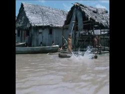 SYND 7-10-72 PRESIDENT JUAN VELASCO ALVARADO TOURS NORTH EAST REGION OF PERU News Clip