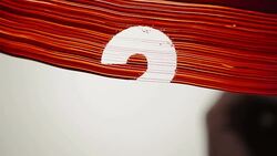 paint ink ? question Stock Footage