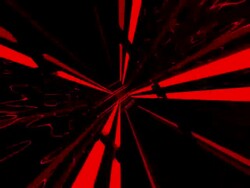 red neon floor Stock Footage