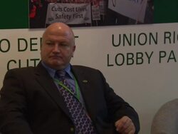 Mervyn King speaks at the TUC Conference News Clip