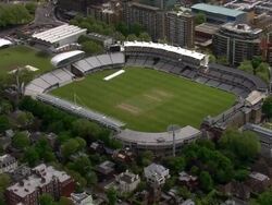 Aerial views of Lords Cricket Ground News Clip