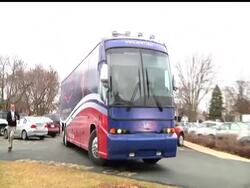 With the lead off Iowa caucuses just one week away, Republican presidential hopefuls are ready to rumble through the state's small towns aboard their campaign buses. Former House Speaker Newt Gingrich planned for 3 stops in Dubuque on Tuesday. Instructional Video