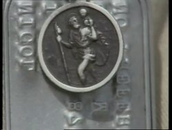 VOICER  US marine carries forebears' St Christopher's medal News Clip