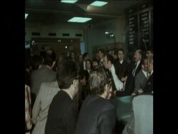 SYND 19-03-73 MONEY MARKET ACTIVITIES IN STOCK EXCHANGES IN PARIS AND FRANKFURT News Clip