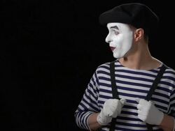 Mime's Good News 4 Stock Footage