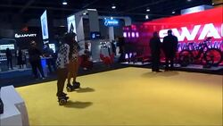 CLEAN : Robots show their personality at big tech show News Clip