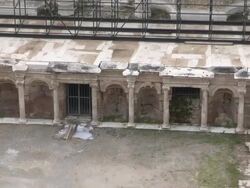 Roman Theatre, Pamukkale (Hierapolis), Turkey Stock Footage