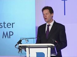 Nick Clegg Speech at Scottish Chamber of Commerce News Clip