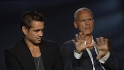 Colin Farrell and Martin McDonagh discuss the dark comedy News Clip