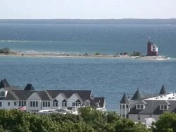 Lake panorama - HD 1080/60i Stock Footage