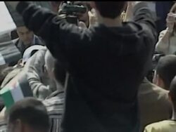 An estimated 20,000 people filled a Jordanian sports stadium as Benedict celebrated the first open-air Mass of his Middle East pilgrimage. News Clip