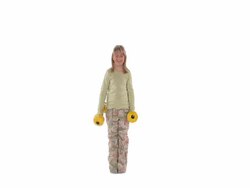 Lifting weights Stock Footage