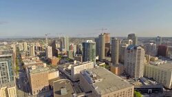 Aerial Washington Seattle Stock Footage