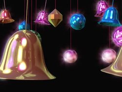 HD New Year Ornament #10 rays + ALPHA Stock Footage