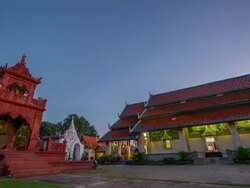 Thailand Temple Time Lapse Stock Footage