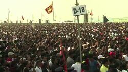 VOICED : Francisco reune a un millon en Sri Lanka News Clip