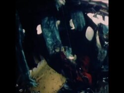 SYND 10 9 76 WRECKAGE OF MID AIR CRASH KILLING 176 PEOPLE News Clip