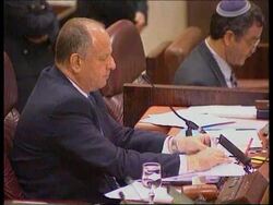 ISRAEL: JERUSALEM: UN CHIEF KOFI ANNAN VISITS THE KNESSET News Clip