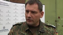 Military starts training first volunteers for humanitarian aid mission to fight Ebola News Clip