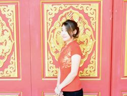 Close up of chinese girl Stock Footage