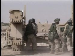 Bridge building exercise in desert News Clip