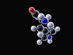 Histidine molecule Stock Footage