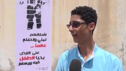 Anti- war activists paint Ã¢Â€ÂœChildhood and Peace" mural Instructional Video