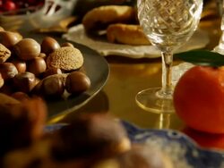 Food Winter treats Stock Footage