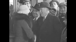 Arctic explorer Robert Bartlett at New York City's Embassy Theatre News Clip