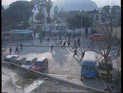 ALBANIA: PRIME MINISTER DENOUNCES ANTI GOVERNMENT RIOTING News Clip