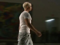 Warhol Factory X Levi's X Damien Hirst Fashion Show Stock Footage