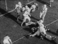 Dartmouth Big Green vs. Harvard Crimson football game Stock Footage