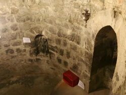 Khor Virap monastery, the pit where Saint Gregory wwas thrown into Stock Footage