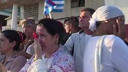 VOICED : Cenizas de Fidel Castro inician viaje final a Santiago de Cuba News Clip