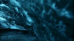 HD VDO : ice caves in Iceland Stock Footage
